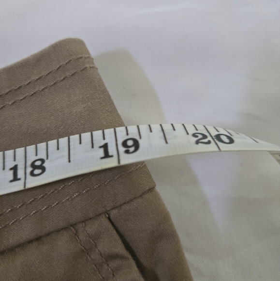 🔥 2/$9 or 3/$13  George Women's Tan Wide-Leg Cropped Pants - Picture 8 of 8